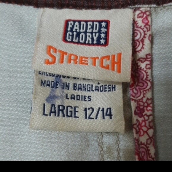 Womens Perfectly Fall Floral Patchwork Jacket Long Sleeve Fun Faded Glory - Picture 7 of 8